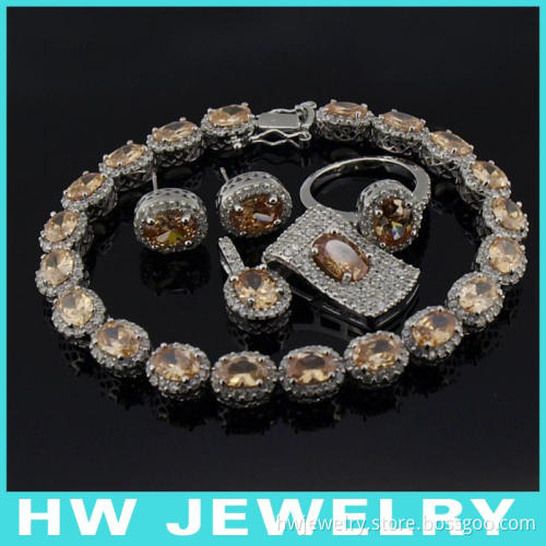 40622 factory 925 sterling silver jewellery sets